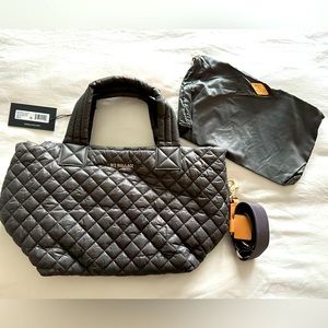 MZ WALLACE DELUXE SMALL METRO TOTE (Magnet) brand new with tag
